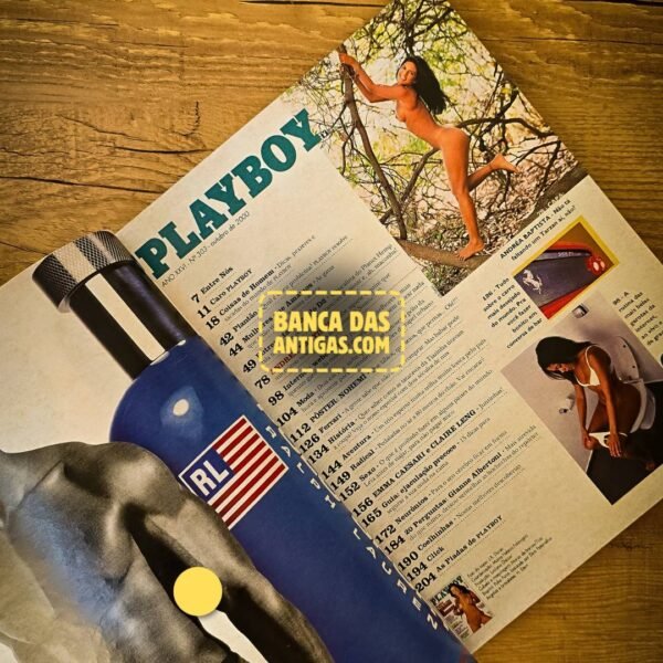 Revista Playboy - Edição Andréa No Limite - Outubro 2000