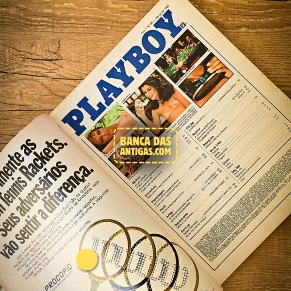 Revista Playboy - Edição Angelina Muniz - Março de 1982