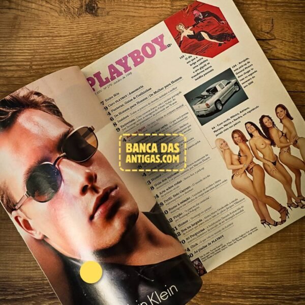 Revista Playboy - Edição Banana Split - Outubro de 1998