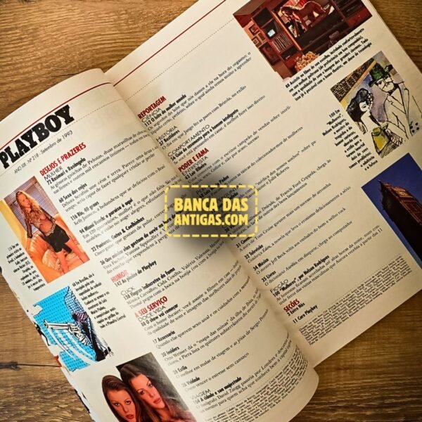 Revista Playboy - Edição Gêmeas Rosimari e Rosângela - Setembro de 1993