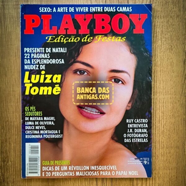 Revista Playboy - Edição Luiza Tomé - Dezembro de 1993