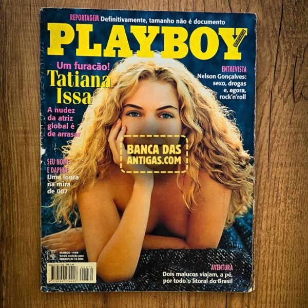 Revista Playboy - Edição Tatiana Issa - Março de 1998