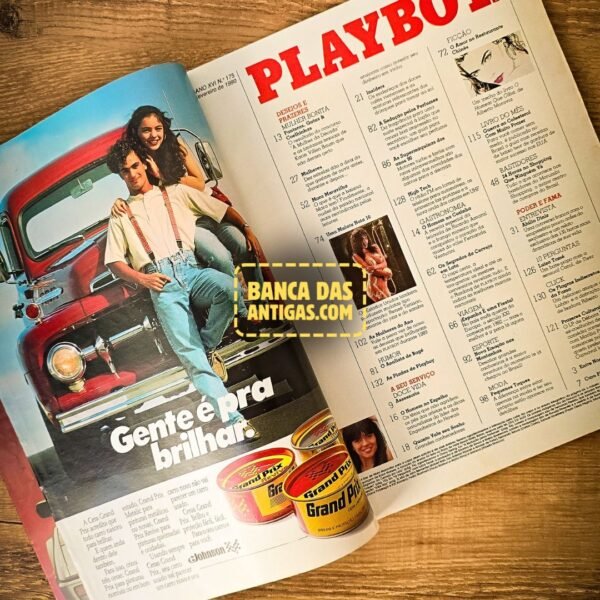 Revista Playboy - Mara Maravilha - Fevereiro de 1990
