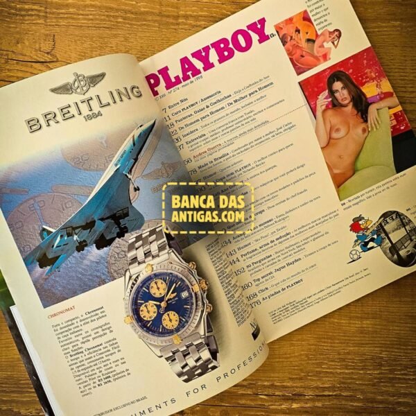 Revista Playboy - Edição Andrea Guerra - Maio de 1998