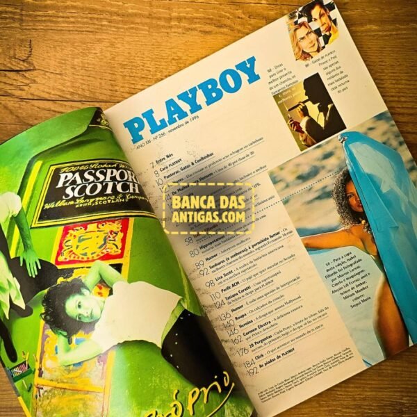 Revista Playboy - Edição Isabel Fillardis - Novembro de 1996