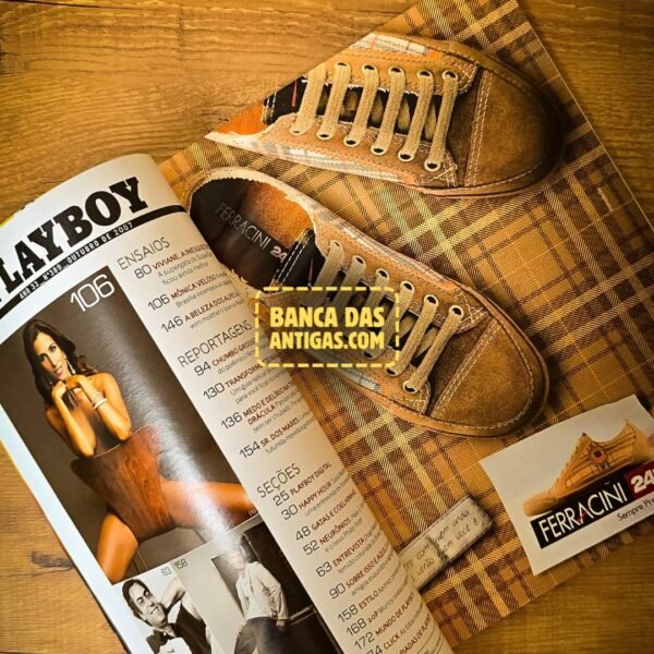 Revista Playboy - Edição Mônica Veloso - Outubro de 2007
