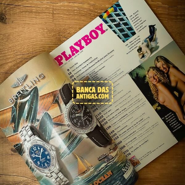 Revista Playboy - Edição Hzetes - Julho de 1999