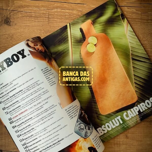 Revista Playboy - Luciana Vendramini - Dezembro de 2003