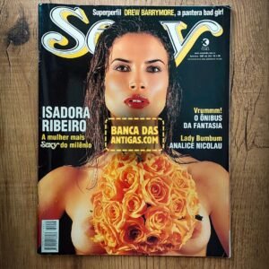 Revista Sexy - Edição Isadora Ribeiro - Janeiro de 2001