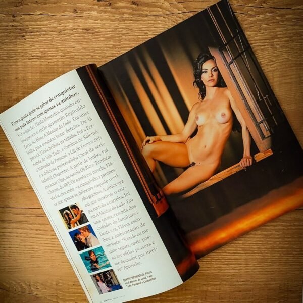 Flávia Monteiro - Playboy - Maio de 2005 - Pelada Scans Fotos Completas