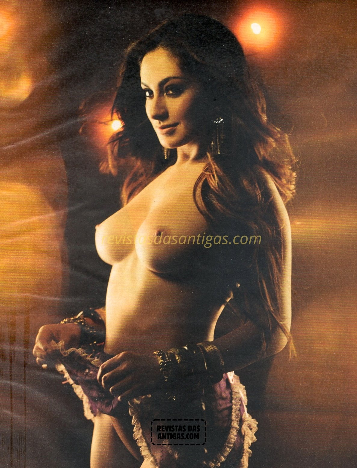 Francine Piaia em Fotos Nuas Escaneadas da Playboy, sem censura