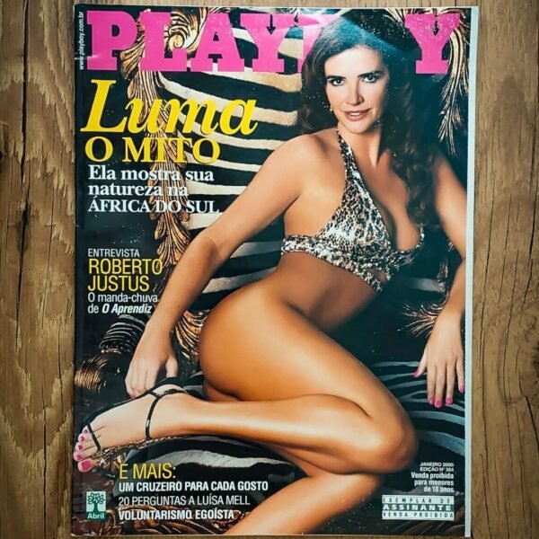 Luma de Oliveira - Revista Playboy - Pelada Scans Fotos Completas