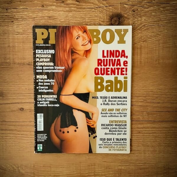 Babi Xavier Pelada Playboy