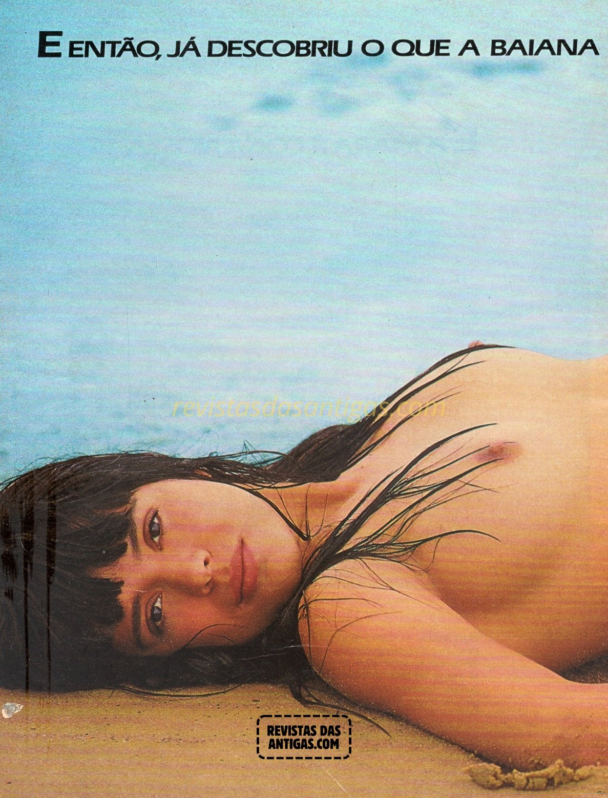 Mara Maravilha em Fotos Nuas restauradas da revista, sem censura