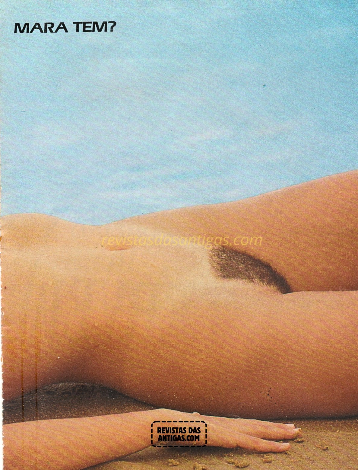 Mara Maravilha em Fotos Nuas restauradas da revista, sem censura