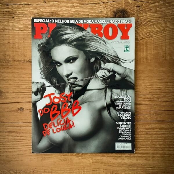 Josy BBB Pelada Revista Playboy