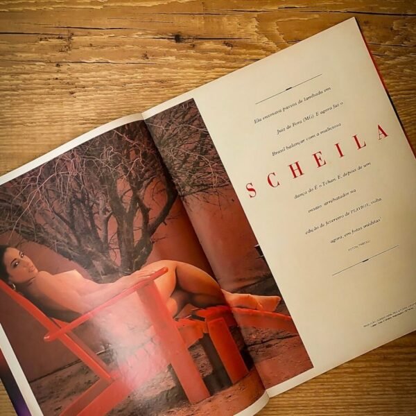 Revista Playboy – Scheila do Tchan – Fotos Peladas