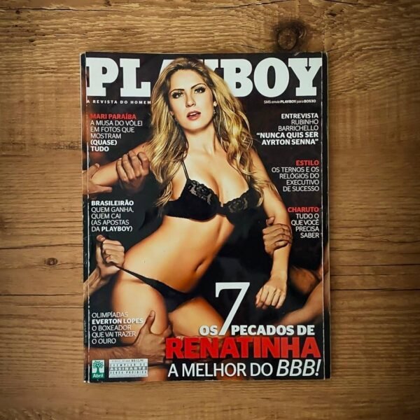 Renatinha do BBB Revista Playboy Fotos Peladas
