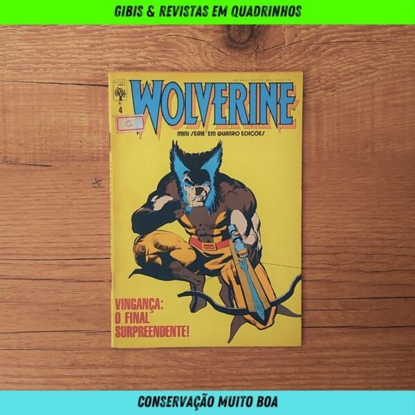 Revista Wolverine - Edição N°4 - Agosto de 1987