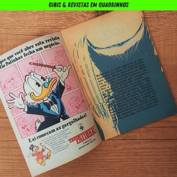 Revista Wolverine - Edição N°4 - Agosto de 1987