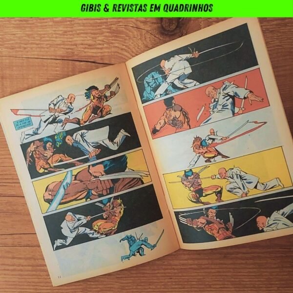 Revista Wolverine - Edição N°4 - Agosto de 1987
