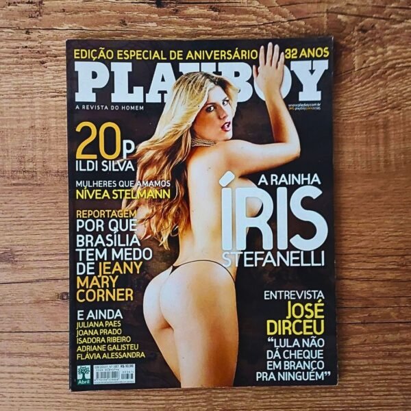 Íris Stefanelli Playboy 2007 Pelada