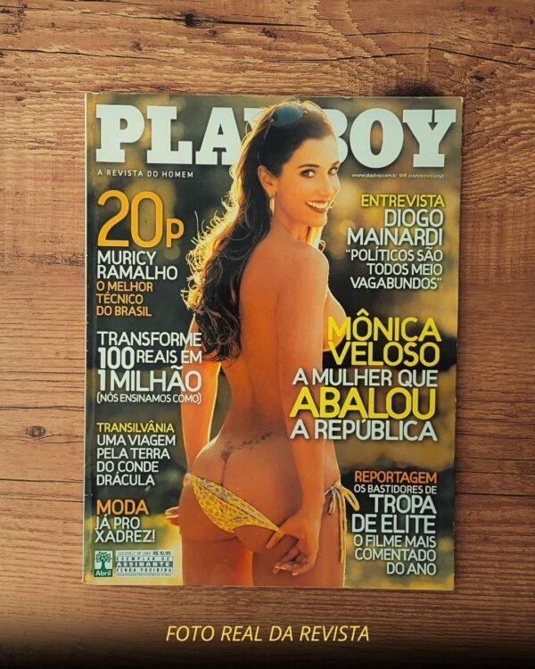 Monica Veloso Playboy 2007 Pelada