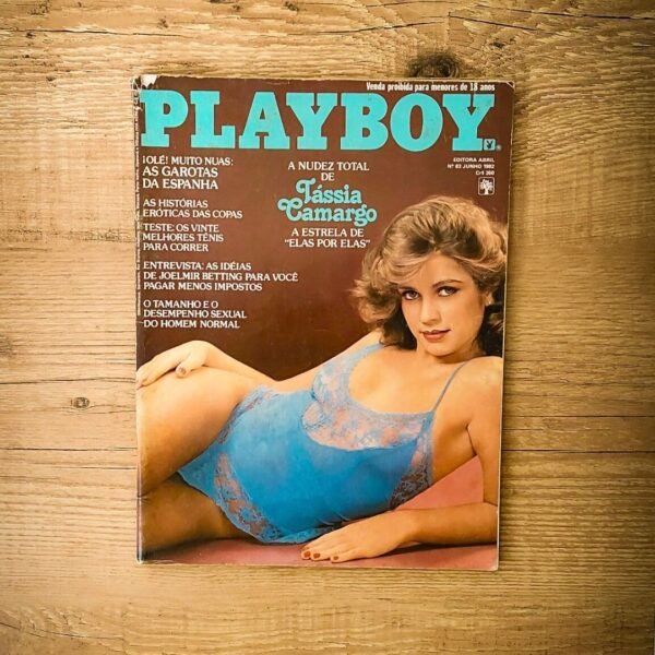 Tássia Camargo Playboy 1982 Pelada