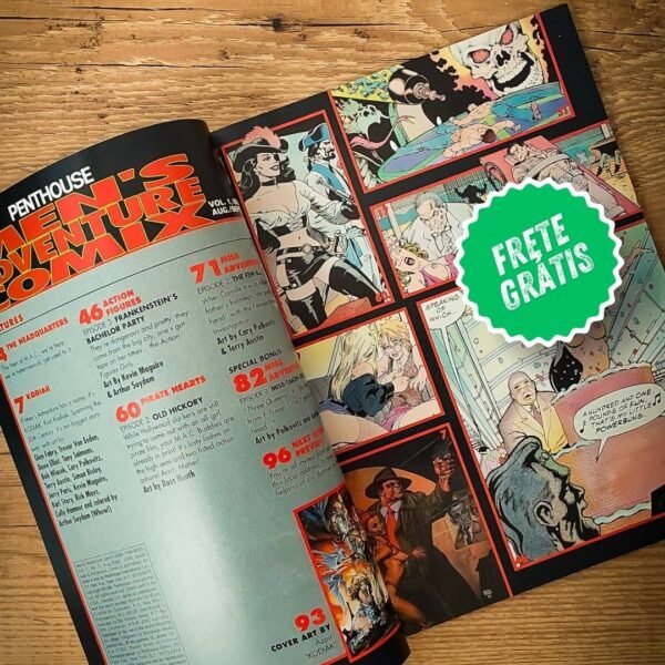 Penthouse Comics Agosto 1995