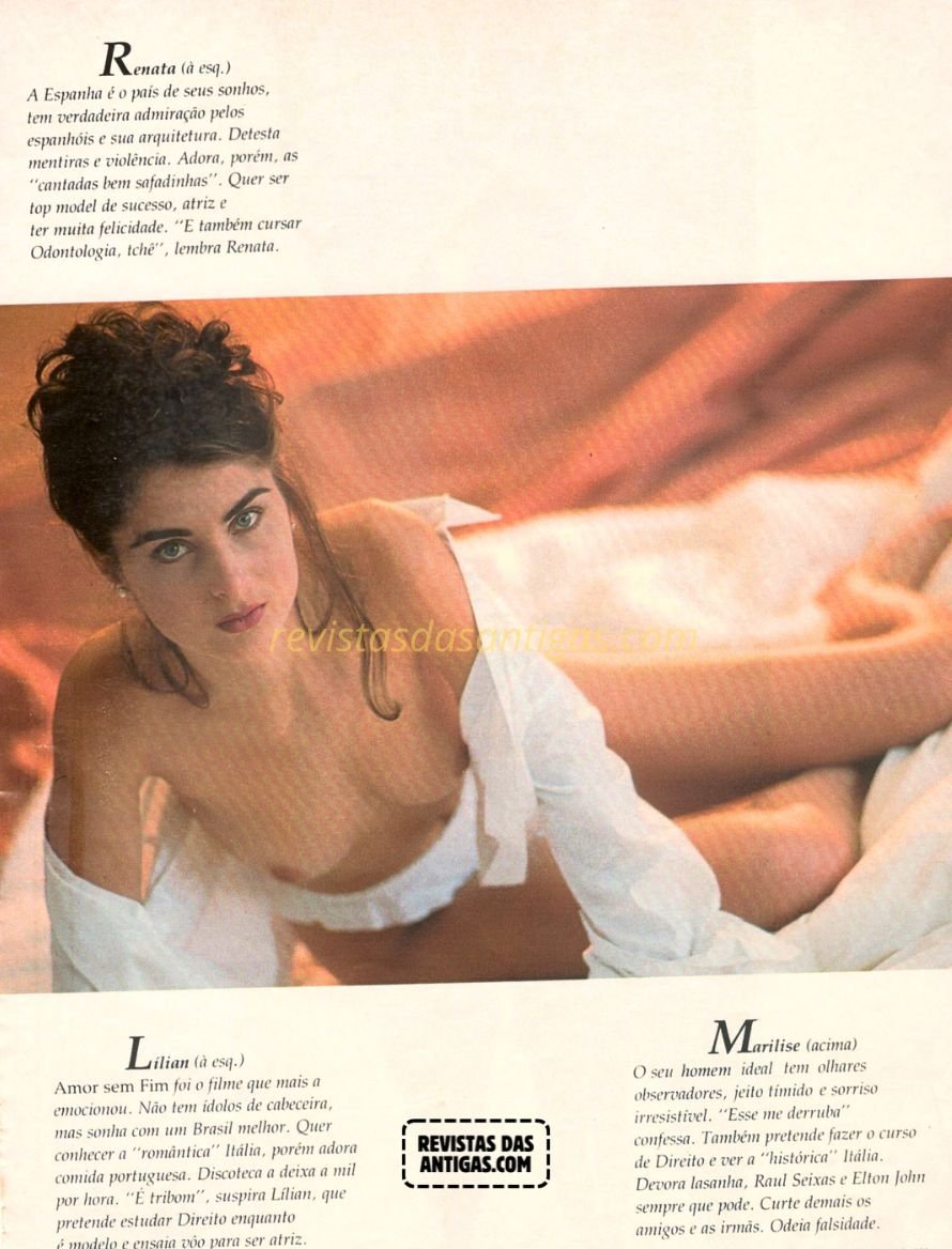 Trigêmeas em Fotos Nuas restauradas da Playboy, sem censura