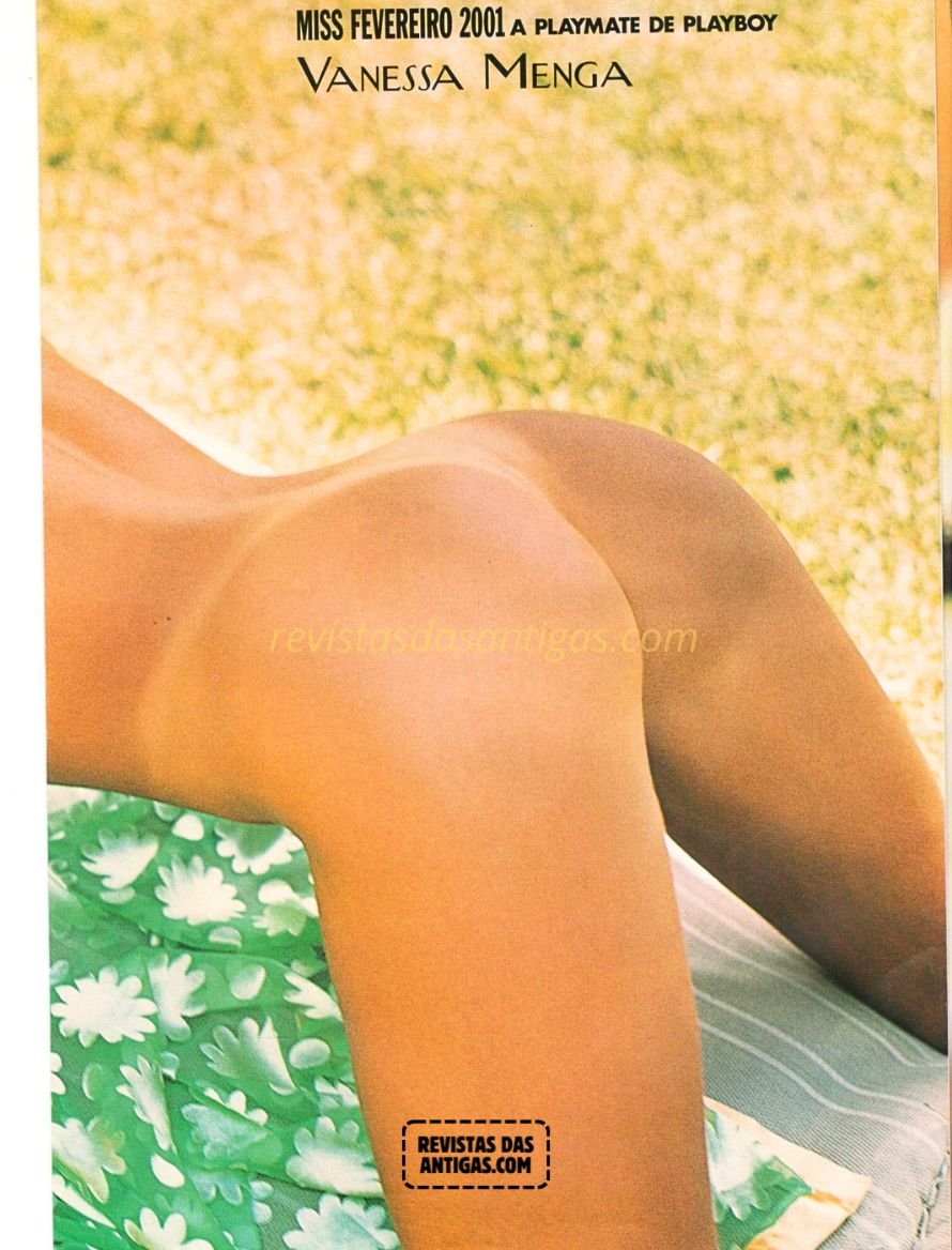 Vanessa Menga em Fotos Nuas escaneadas da Playboy, sem censura