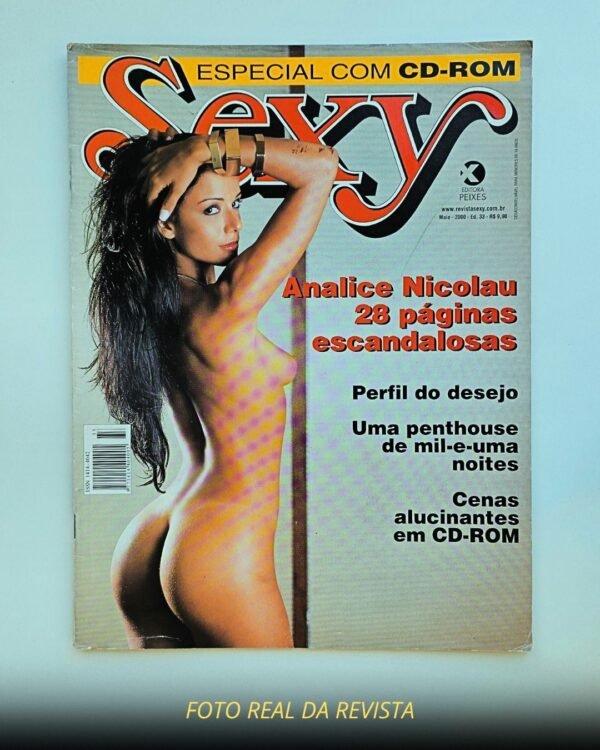 Analice Nicolau Sexy 2000 Pelada
