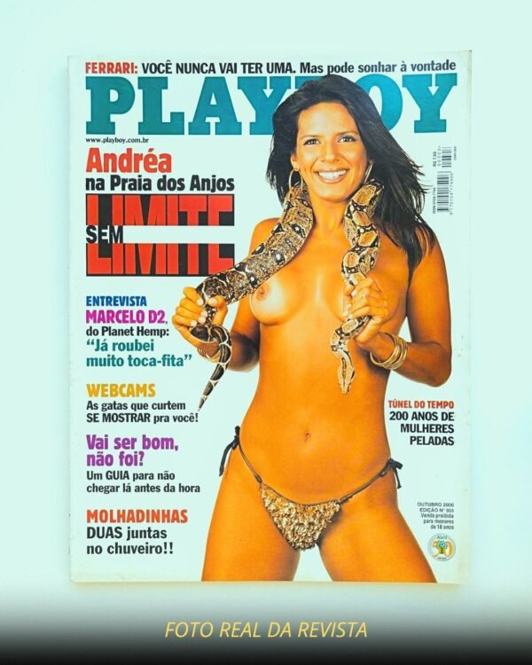 Andréa Greco Playboy 1996 Pelada
