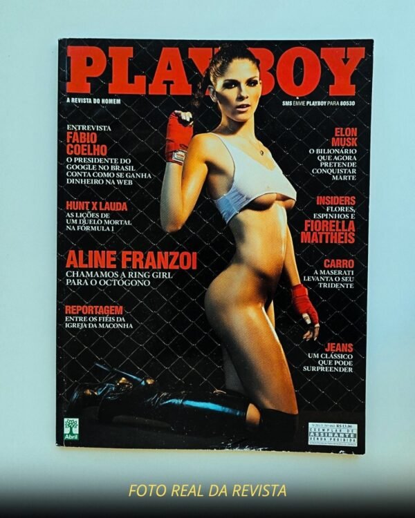 Aline Franzoi Playboy 2013 Pelada
