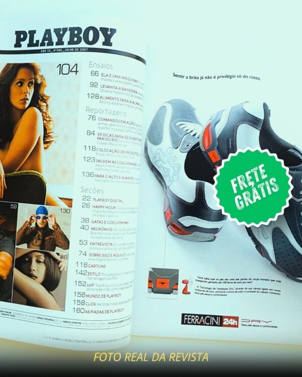 Ana Paula Oliveira Playboy 2007 Pelada