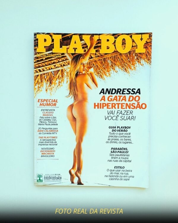 Andressa Playboy 2011 Pelada