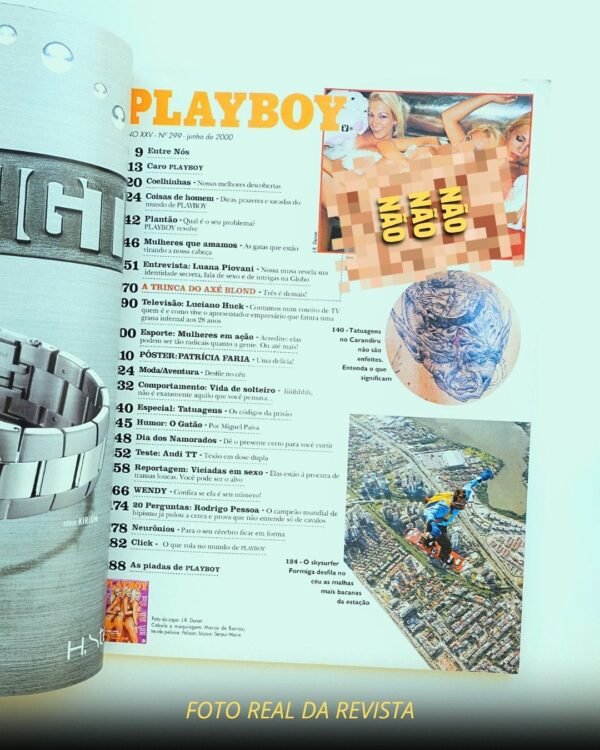 Axé Blonde Playboy 2000 Pelada