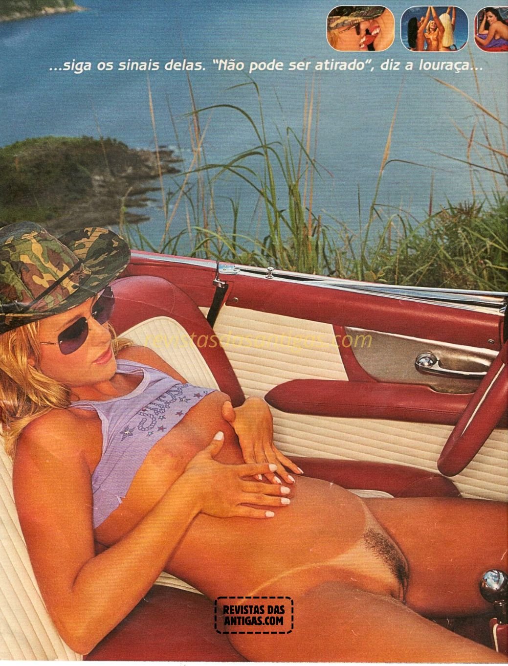 Malandrinhas em Fotos Peladas escaneadas da Playboy, sem censura