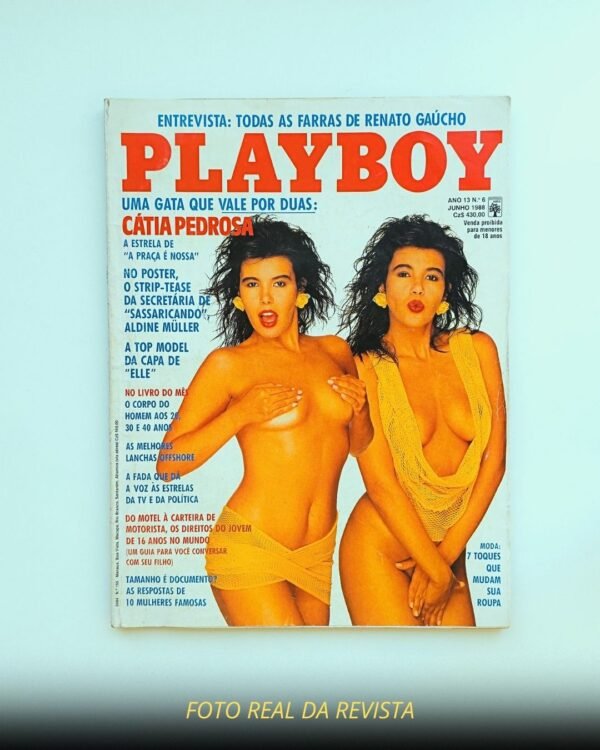 Cátia Pedrosa Pelada Playboy