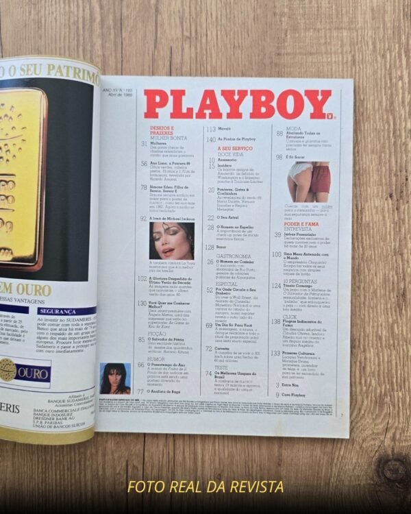 Ana Lima Playboy 1989 Pelada