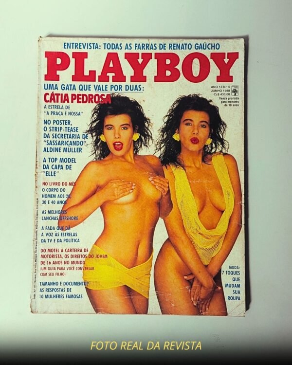 Cátia Pedrosa Pelada Playboy
