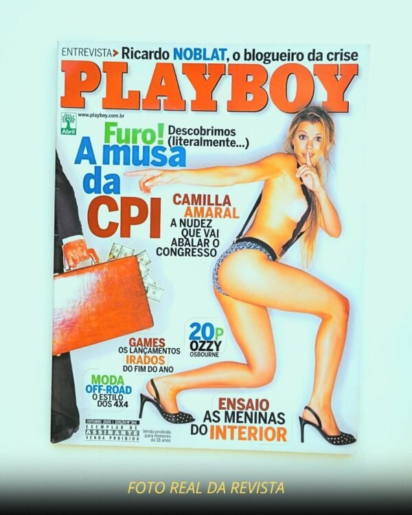 Camilla Amaral Pelada Playboy