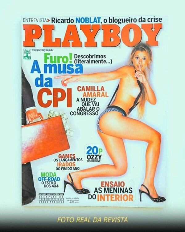Camilla Amaral Pelada Playboy