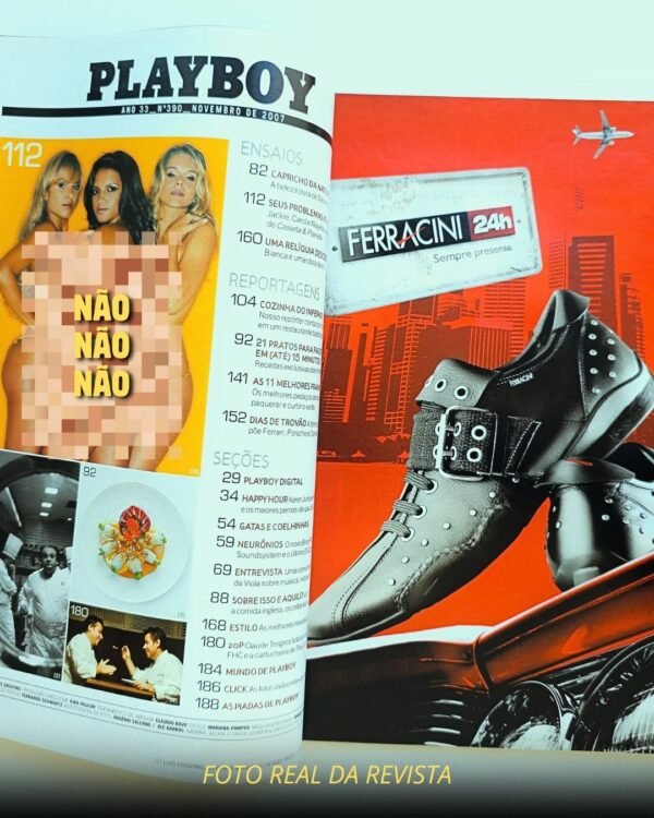Casseta Pelada Playboy