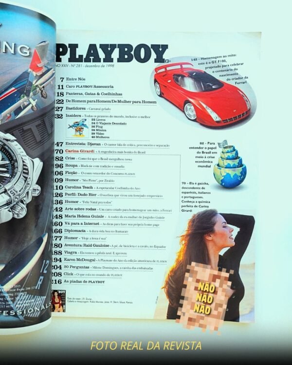 Carina Girardi Pelada Playboy