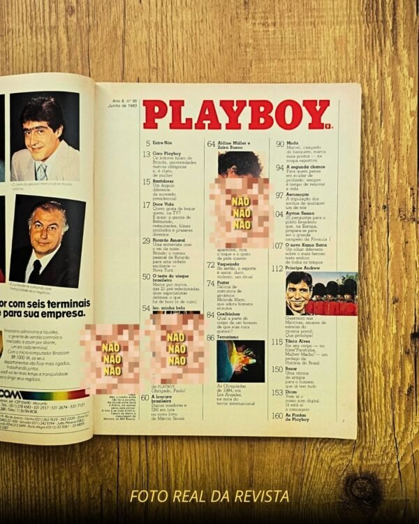 Aldine Muller Pelada Playboy