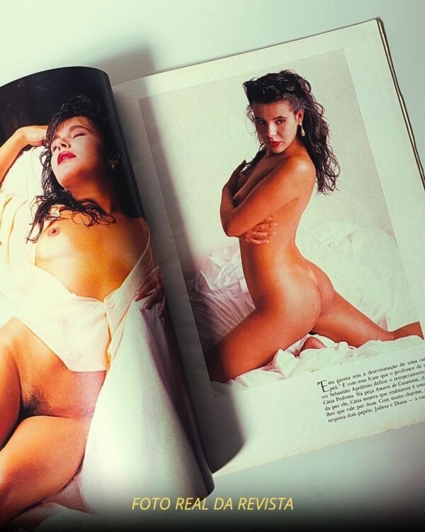 Cátia Pedrosa Pelada Playboy