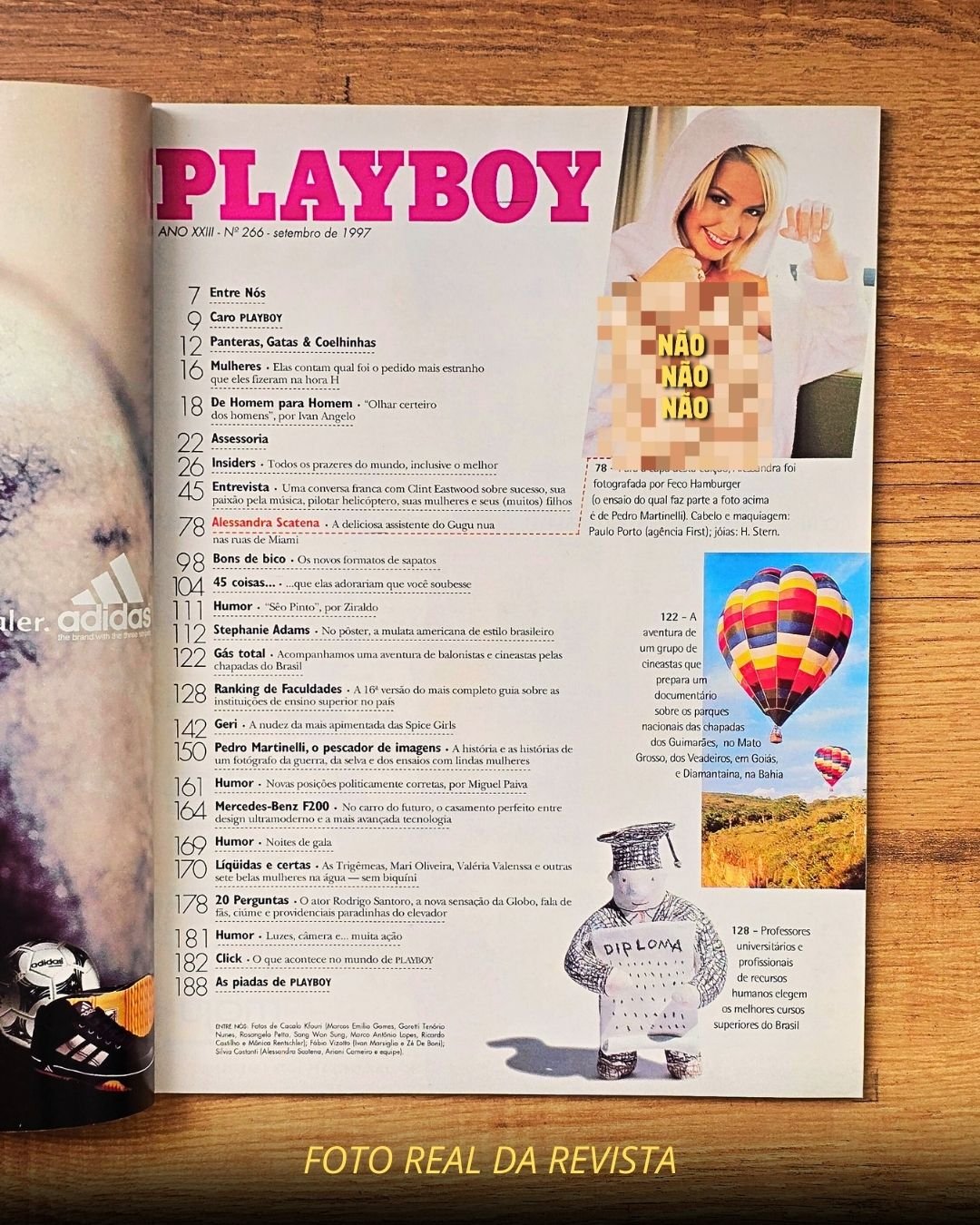 Alessandra Scatena Playboy 1997 Pelada
