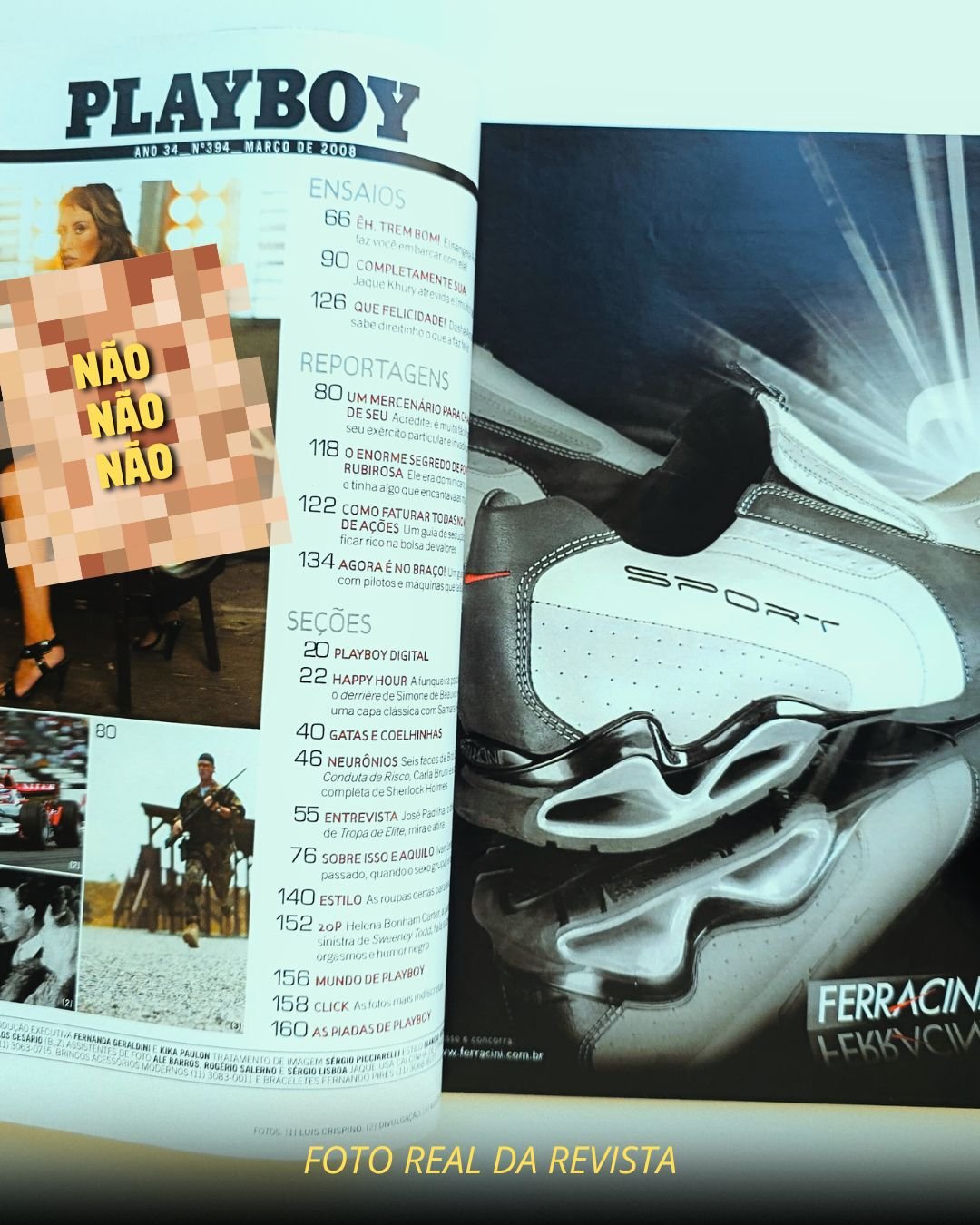 Jaque Khury Playboy 2008 Pelada