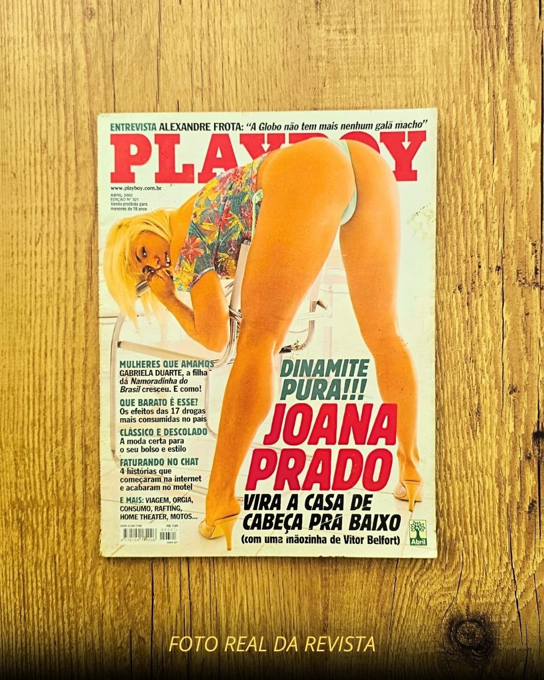 Joana Prado Playboy 2002 Pelada